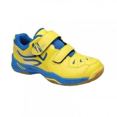Fitness Mania - Kids' Badminton Shoes BS800 KD - Yellow/Blue