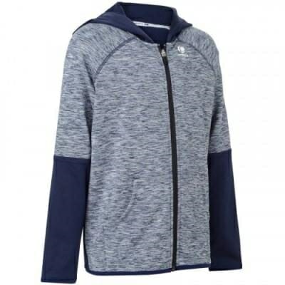 Fitness Mania - Kids' Junior Tennis Badminton Jacket Dry 500 - Navy