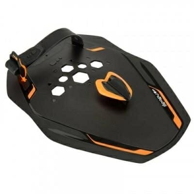 Fitness Mania - Pro Quick'In Swimming Hand Paddles - Black Orange