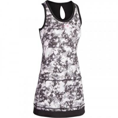Fitness Mania - Soft 500 Tennis Dress - Graphic Black
