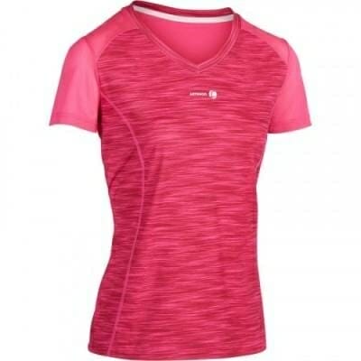 Fitness Mania - Soft 500 Women's Tennis T-Shirt - Mottled Pink