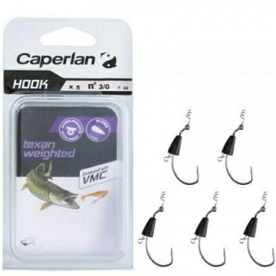 Fitness Mania - 'TEXAN WEIGHTED FISHING HOOK 3/0