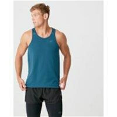 Fitness Mania - Boost Tank Top - Petrol Blue - XS