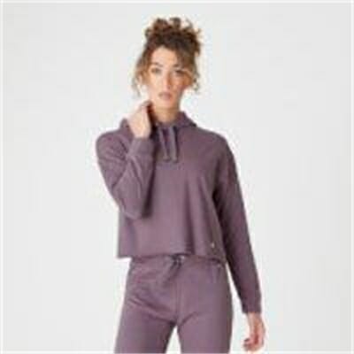 Fitness Mania - Luxe Lounge Hoodie - Mauve - S