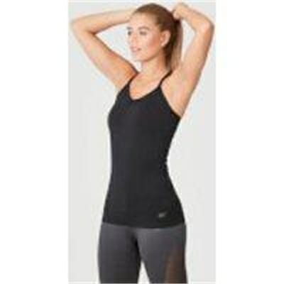 Fitness Mania - Shape Seamless Vest - Black - XS