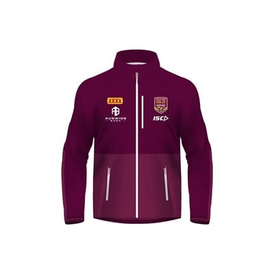 Fitness Mania - QLD State of Origin Ladies Wet Weather Jacket 2019