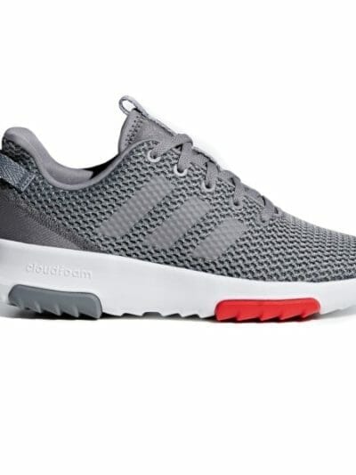 Fitness Mania - Adidas Cloudfoam Racer TR - Kids Boys Running Shoes - Grey/Footwear White
