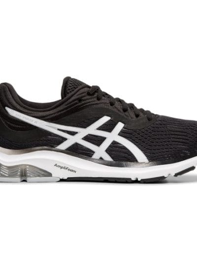 Fitness Mania - Asics Gel Pulse 11 - Womens Running Shoes - Black/Piedmont Grey/White