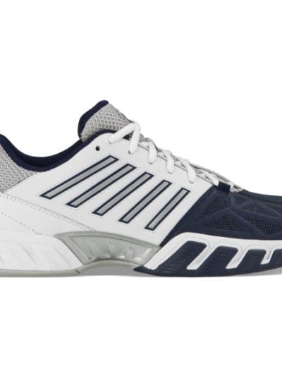 Fitness Mania - K-Swiss Bigshot Light 3 Mens Tennis Shoes - White/Navy