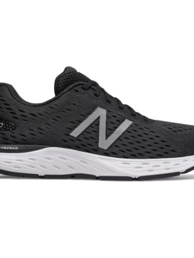 Fitness Mania - New Balance 680v6 - Mens Running Shoes - Black/Silver Metallic/White