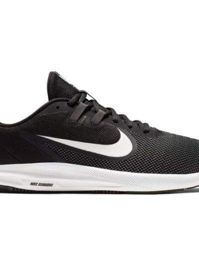 Fitness Mania - Nike Downshifter 9 - Mens Running Shoes - Black/White