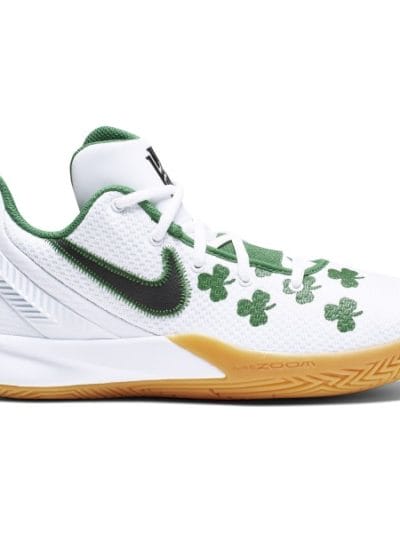 Fitness Mania - Nike Kyrie Flytrap II Boston Celtics - Mens Basketball Shoes - White/Black/Aloe Verde