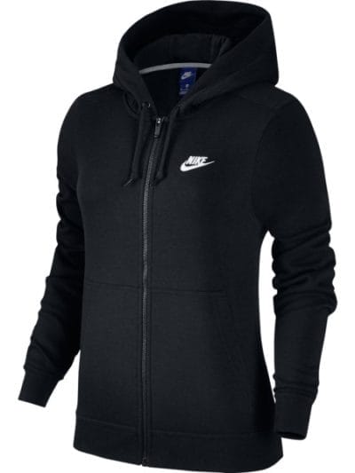Fitness Mania - Nike Sportswear Womens Full Zip Hoodie - Black