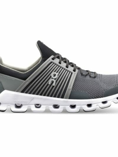 Fitness Mania - On Cloudswift - Mens Running Shoes - Rock/Slate
