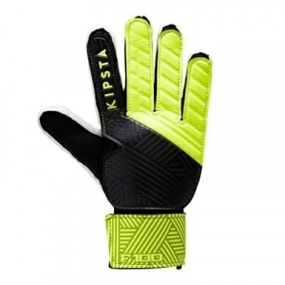 Fitness Mania - Adult Goalkeeper Glove F100- Black Yellow