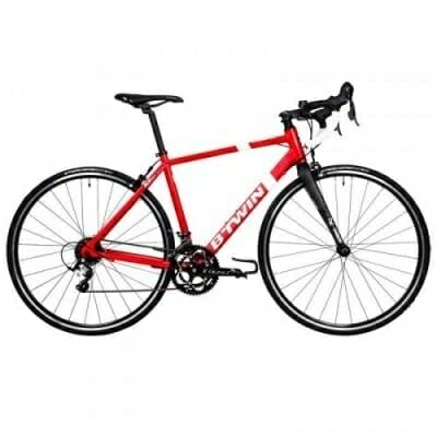 Fitness Mania - Adult Road Bike - Triban 500 - Red/Black