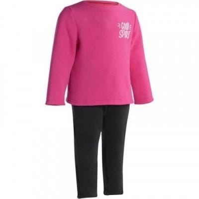 Fitness Mania - Baby Warm'Y Gym Tracksuit Pink Print
