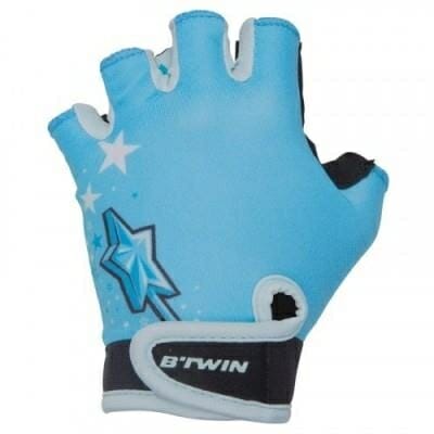 Fitness Mania - Blue Princess Children's Bike Gloves