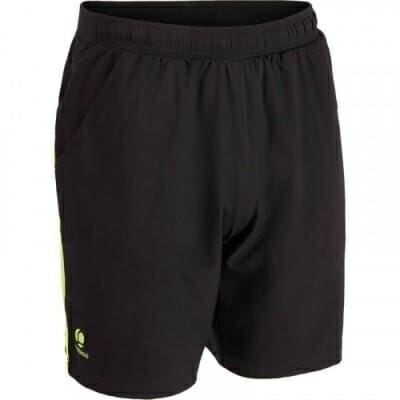 Fitness Mania - Dry 500 Tennis Shorts - Black/Yellow