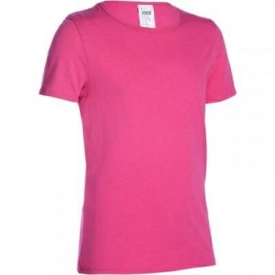 Fitness Mania - Girls' Short Sleeved Gym T-Shirt Pink