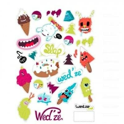 Fitness Mania - Girls' Ski Helmet Stickers