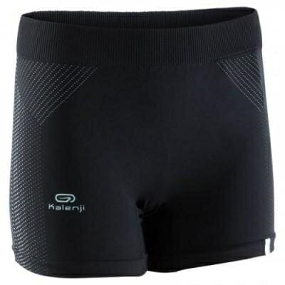 Fitness Mania - KIPRUN CARE KALENJI WOMEN'S RUNNING BOXER BRIEFS BLACK