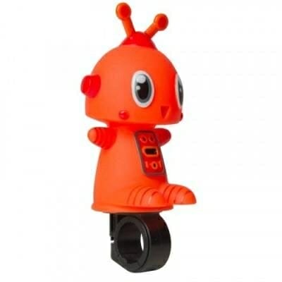 Fitness Mania - Kids Bike Horn - Robot - Orange