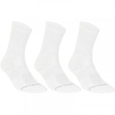 Fitness Mania - RS 500 Adult High Sports Socks Tri-Pack - White