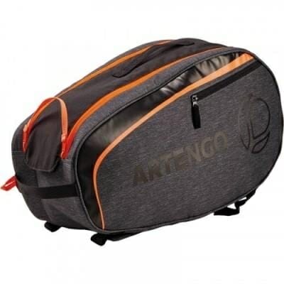 Fitness Mania - Small Tennis and Racquet Sports Backpack Essential 730 - Grey and Orange