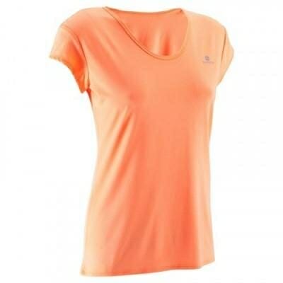 Fitness Mania - Women's Energy Fitness Cardio T-Shirt Orange