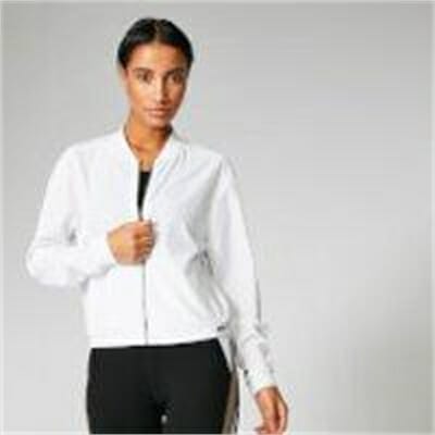 Fitness Mania - Breathe Jacket - White  - L