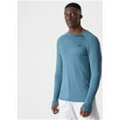 Fitness Mania - Dry-Tech Infinity Long-Sleeve T-Shirt - Cadet Blue - L