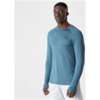 Fitness Mania - Dry-Tech Infinity Long-Sleeve T-Shirt - Cadet Blue - XS