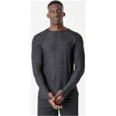 Fitness Mania - Dry-Tech Infinity Long-Sleeve T-Shirt - Slate Marl - L