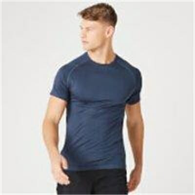 Fitness Mania - Elite Seamless T-Shirt – Indigo - L