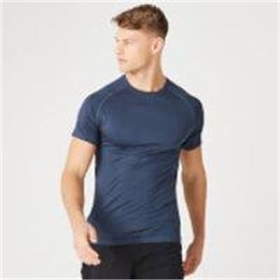 Fitness Mania - Elite Seamless T-Shirt – Indigo - M