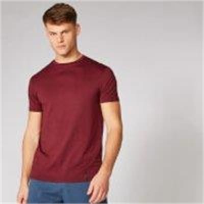 Fitness Mania - Luxe Classic Crew - Oxblood - XS