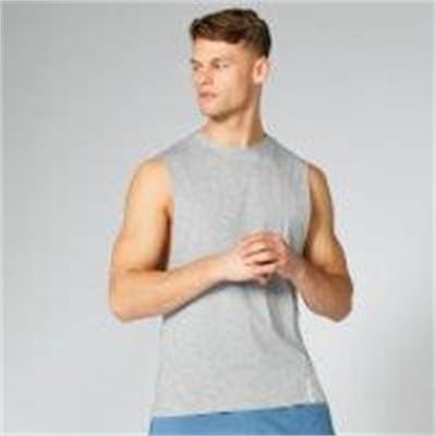 Fitness Mania - Luxe Classic Drop Tank - Silver - L