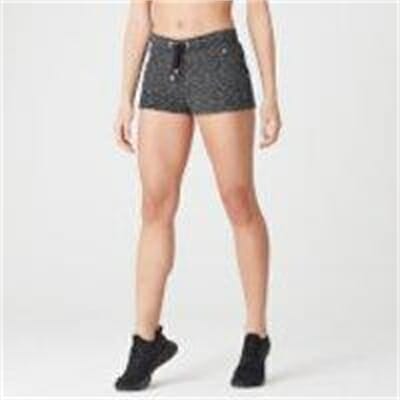Fitness Mania - Luxe Lounge Shorts - Black Heather - S