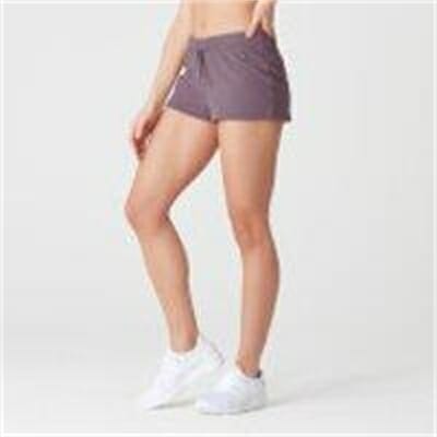 Fitness Mania - Luxe Lounge Shorts - Mauve - S