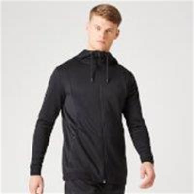 Fitness Mania - Luxe Therma Hoodie – Black - L