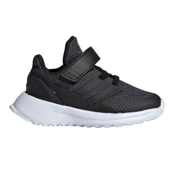 Fitness Mania - Adidas RapidaRun EL - Toddlers Running Shoes - Core Black/Carbon/Footwear White