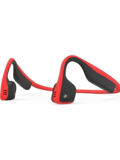 Fitness Mania - AfterShokz Trekz Titanium Bone Conduction Open Ear Headphones - Red