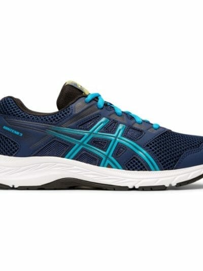 Fitness Mania - Asics Contend 5 GS - Kids Boys Running Shoes - Blue Expanse/Island Blue