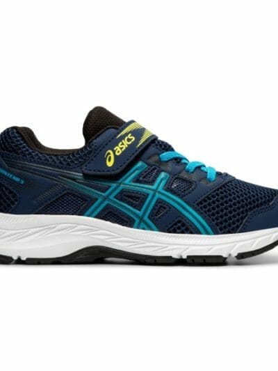 Fitness Mania - Asics Contend 5 PS - Kids Boys Running - Blue Expanse/Island Blue