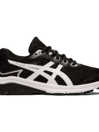 Fitness Mania - Asics GT-1000 8 GS - Kids Boys Running Shoes - Black/White