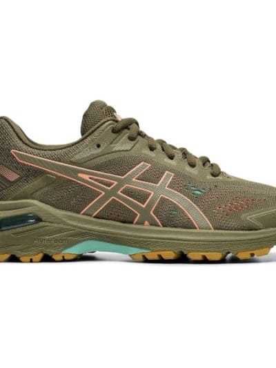 Fitness Mania - Asics GT-2000 7 Trail - Womens Trail Running Shoes - Mantle Green/Olive Canvas