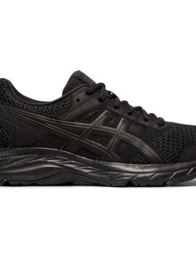 Fitness Mania - Asics Gel Contend 5 - Womens Running Shoes - Black/Graphite Grey