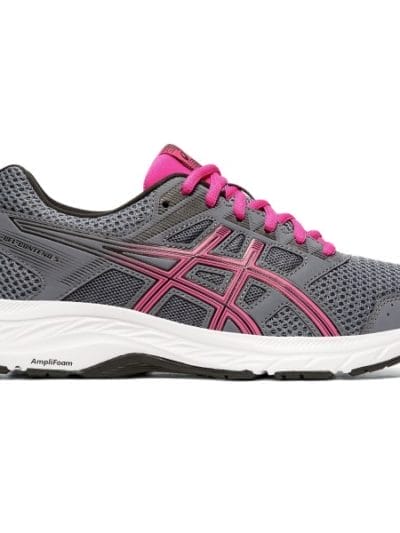 Fitness Mania - Asics Gel Contend 5 - Womens Running Shoes - Metropolis/Fuchsia Purple