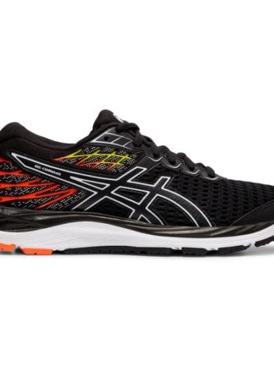 Fitness Mania - Asics Gel Cumulus 21 GS - Kids Boys Running Shoes - Black/White